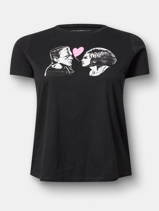 torrid Tops - Bride hearts Frankenstein Universal monsters sleepy T-shirt sz 3x